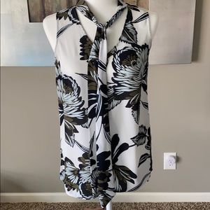 Floral Sleeveless Top